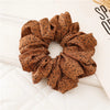 fashion polka dots cloth hair tie 1 piece