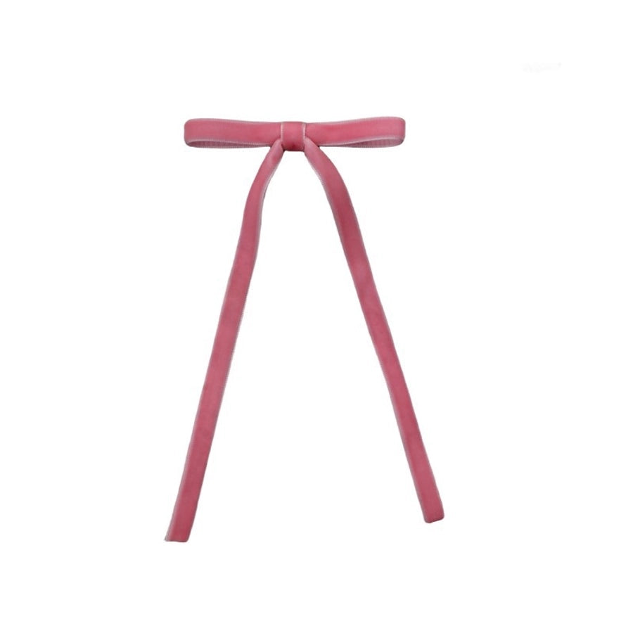 Women's Sweet Solid Color Cloth Handmade Hair Clip