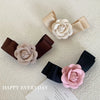 vintage style flower cloth hair clip