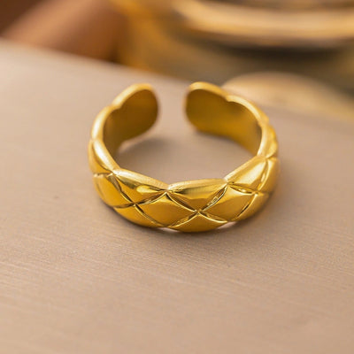 Jewelry Simple Style Solid Color Titanium Steel Plating Rings