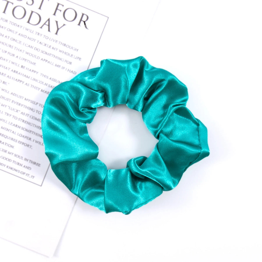 simple style solid color cloth hair tie