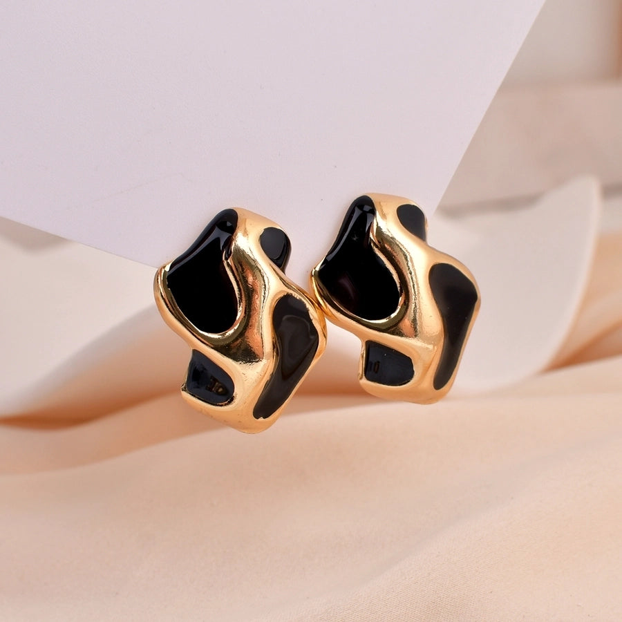 1 Pair Casual Simple Style Classic Style Geometric 304 Stainless Steel Ear Studs