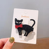 Halloween Cool Style Girl'S Pumpkin Cat Ghost Felt Hair Clip