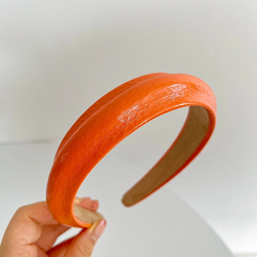 simple style color block cloth handmade hair band