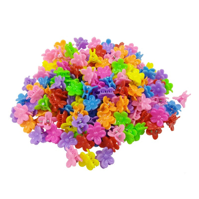 fashion butterfly plastic handmade hair claws 100 pieces per pack