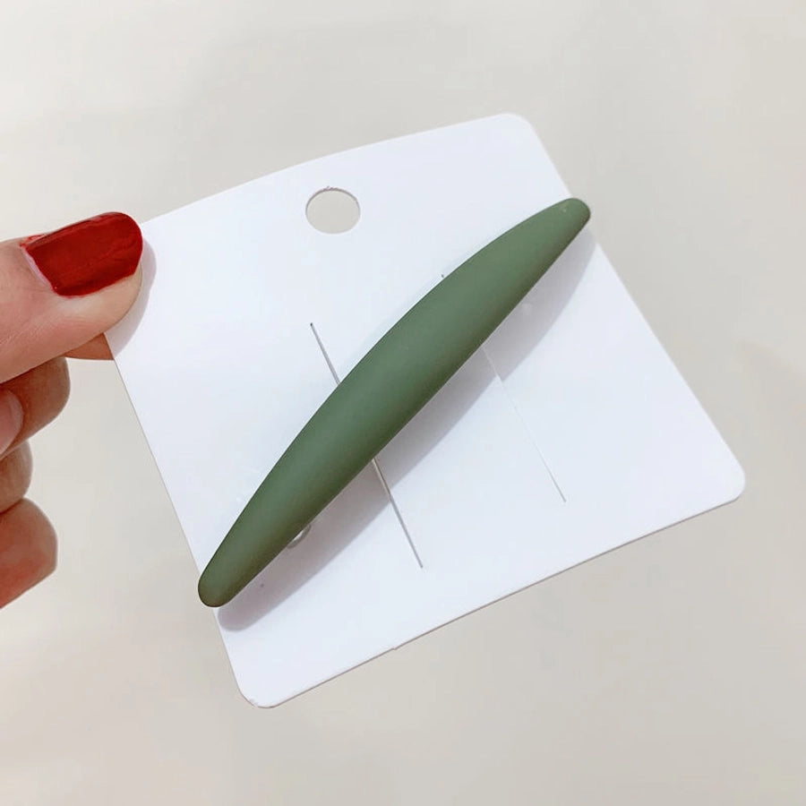 Korean-style fine half-hair simple hair clip clip head clip spring clip horizontal clip ponytail clip bangs clip