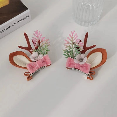 simple style bow knot cloth contrast collar hair band