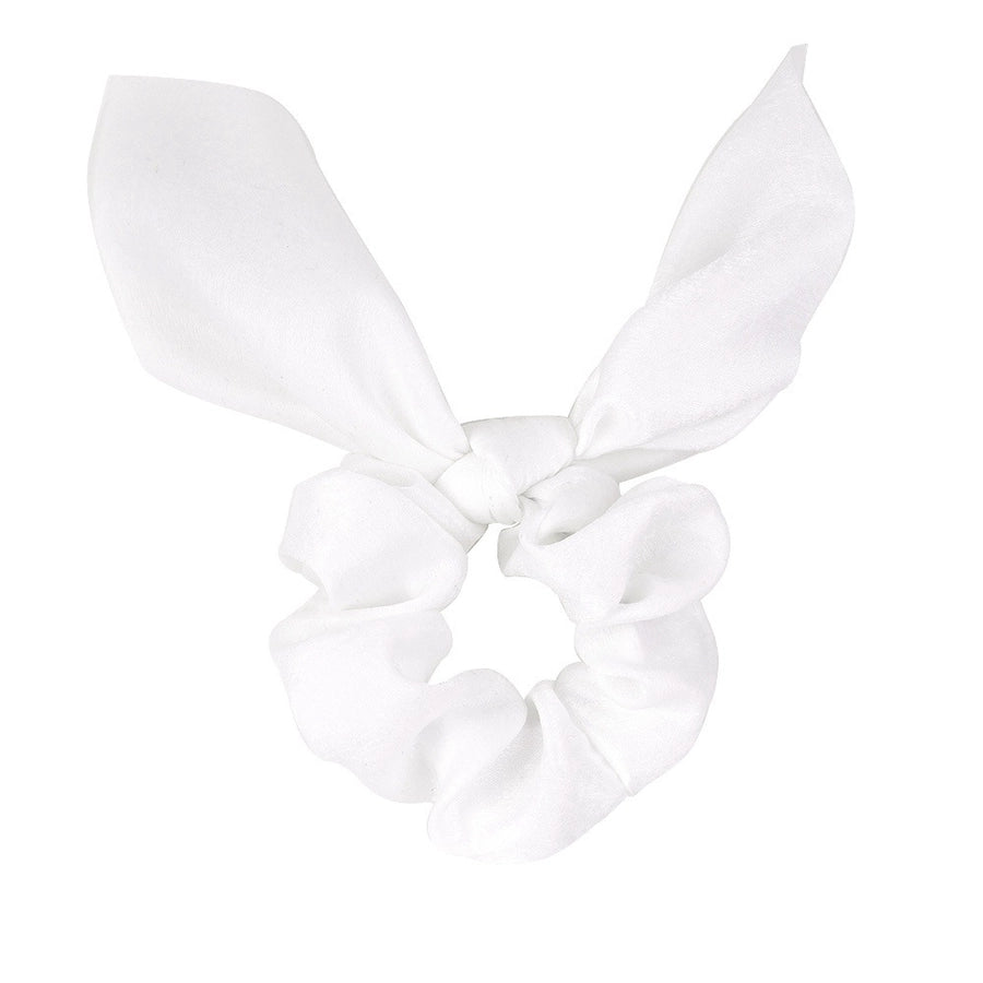 elegant basic simple style solid color cloth hair tie