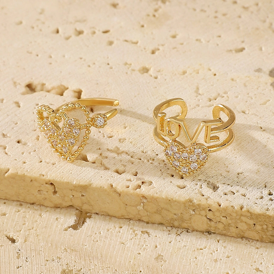 1 Piece Nordic Style Simple Style Geometric Water Droplets Copper Ear Cuffs