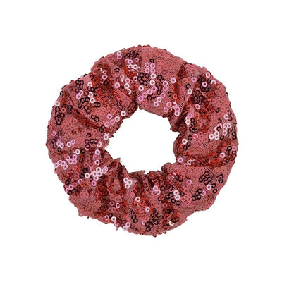 Women's Casual Simple Style Solid Color Cloth Sequins Hair Tie