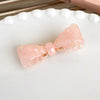 Women's Sweet Simple Style Bow Knot Acetic acid sheets Hair Clip Hair Claws