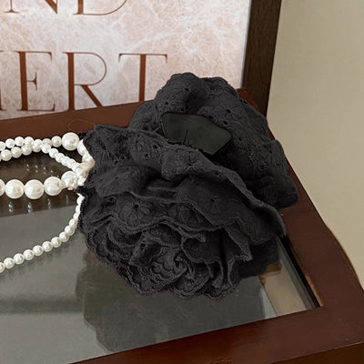 Korean style online celebrity caro rose clip female  new flower shark clip high-grade headdress Flower hairpin headdress