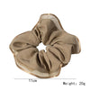 fashion geometric satin hair tie