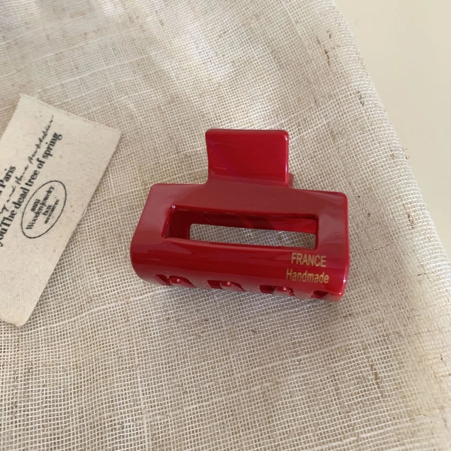 Women's Simple Style Classic Style Solid Color Acetic acid sheets Hair Claws