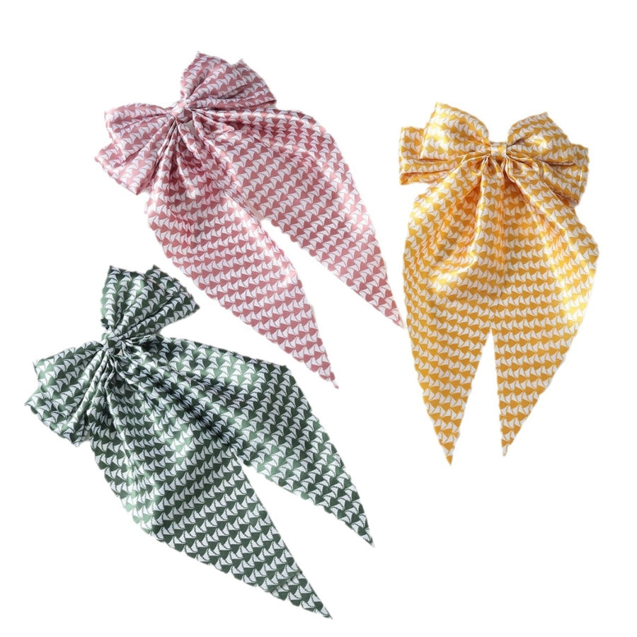 Women's Elegant Streetwear Bow Knot Cloth Hair Clip