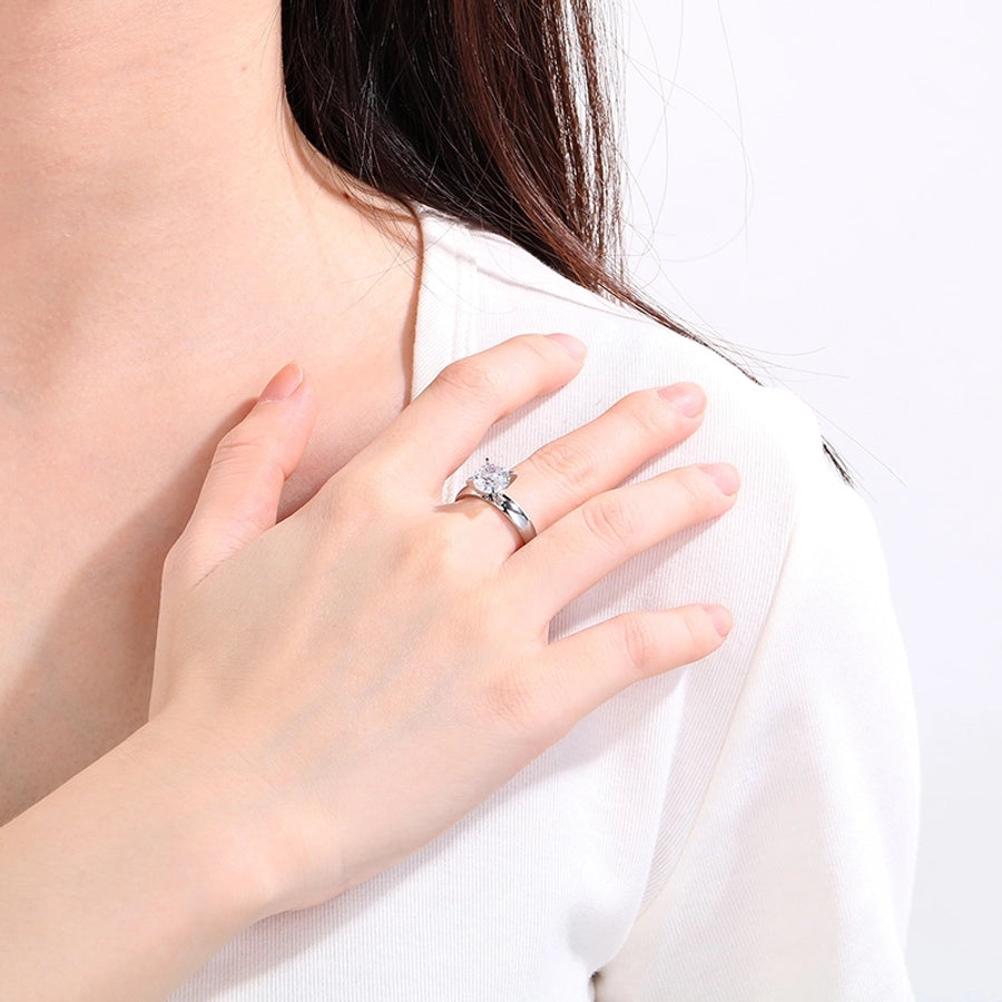 Jewelry Simple Style Geometric 304 Stainless Steel 18K Gold Plated Rings