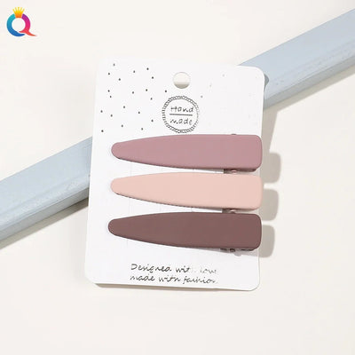 women's simple style geometric alloy plating hair clip