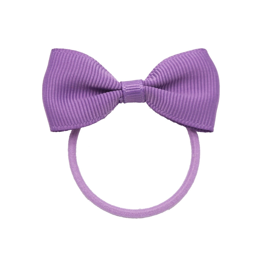 children's jewelry bow hair ring  thread belt hair accessories rubber band solid color girl small rubber band headdress