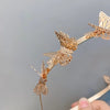 fashion hollow butterfly headband