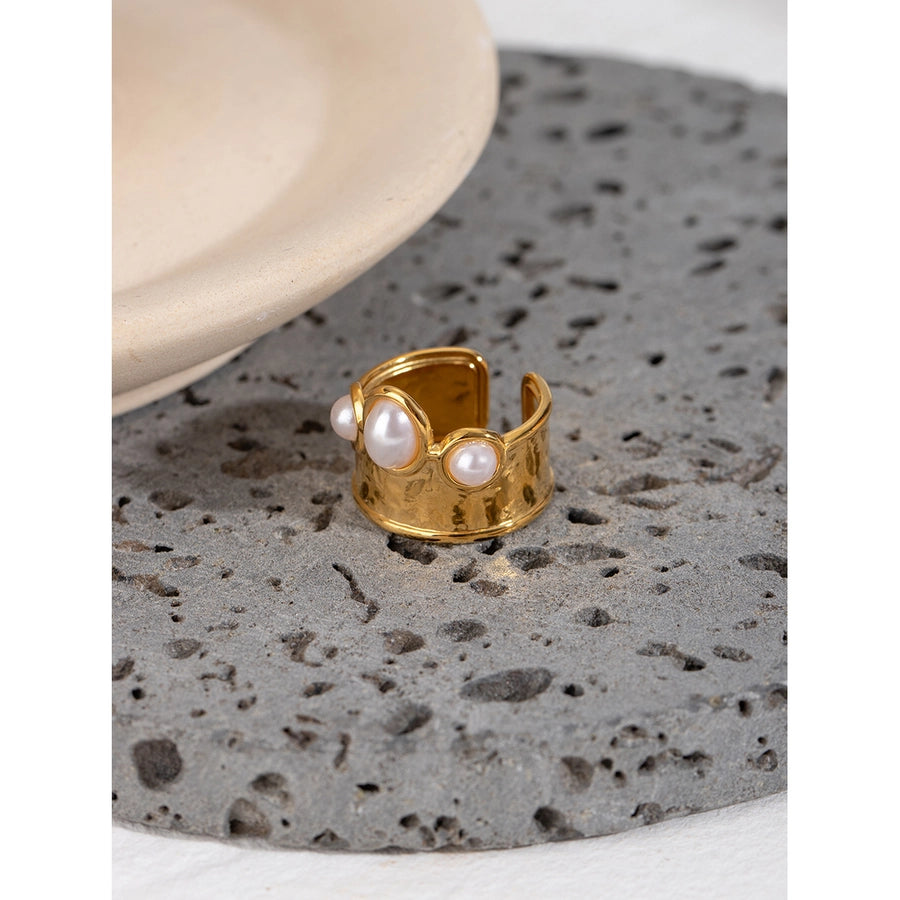 Jewelry Simple Style Classic Style Geometric 304 Stainless Steel Open Rings