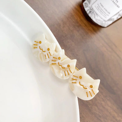 Women's Cute Cat Acetic acid sheets Hair Clip