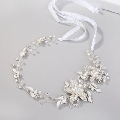 bridal headwear rhinestone alloy handmade hairband headwear