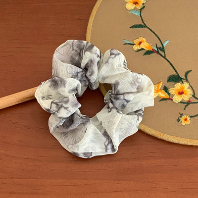 Women's Chinoiserie Sweet Artistic Letter Chinese Character Cloth Hair Tie