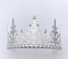 fashion crown imitation pearl alloy rhinestone plating crown 1 piece