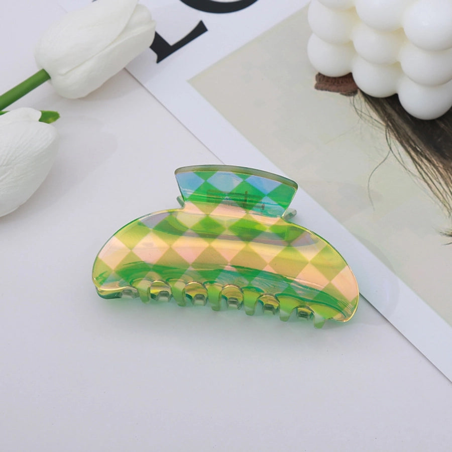 simple style bow knot imitation acetic acid handmade hair claws 1 piece