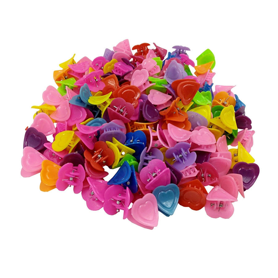 fashion butterfly plastic handmade hair claws 100 pieces per pack
