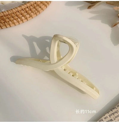 fashion geometric resin stoving varnish hair claws 1 piece