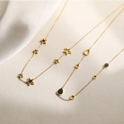 Jewelry Simple Style Commute Geometric 304 Stainless Steel Pendant Necklace