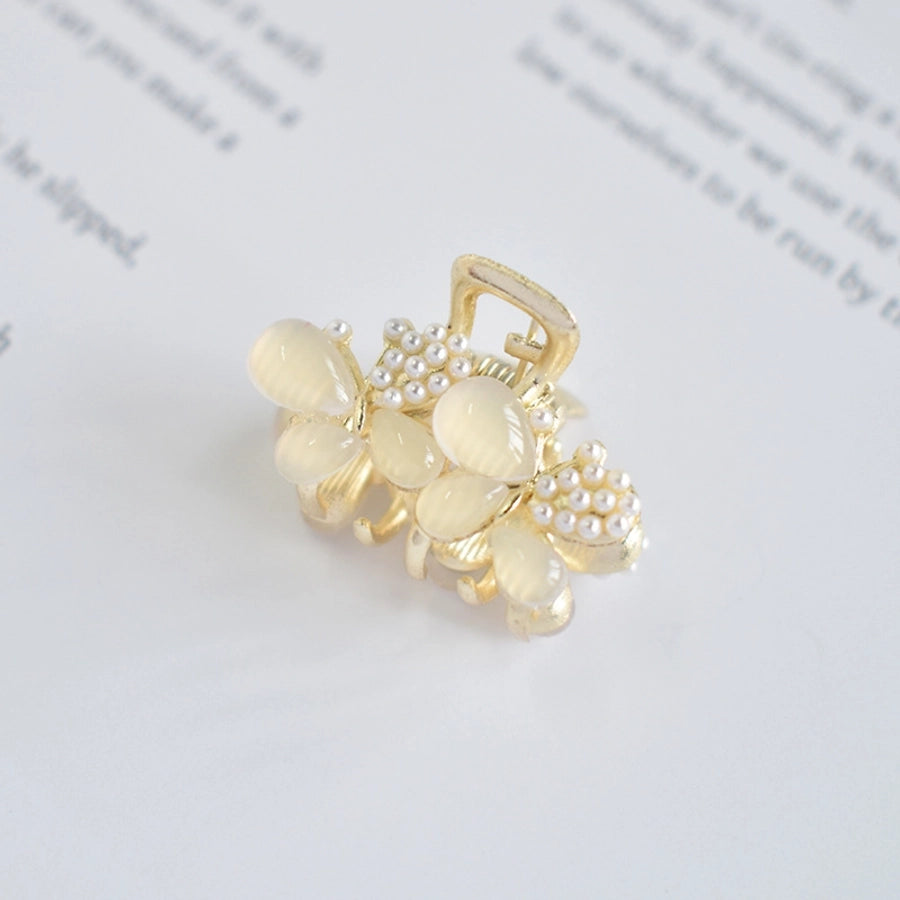 simple style butterfly rhinestone inlay rhinestones hair claws