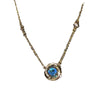 Copper Plating Geometric Pendant Necklace