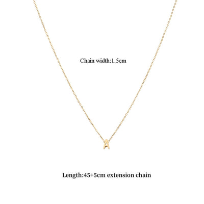 Jewelry Casual Classic Style Letter 201 Stainless Steel 304 Stainless Steel Pendant Necklace