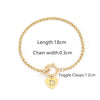 Elegant Simple Style Classic Style Letter 201 Stainless Steel 304 Stainless Steel Bracelets In Bulk