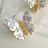 Women's Sweet Cool Style Butterfly Metal Plating Hair Claws