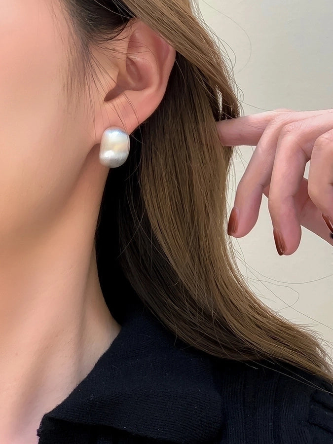 1 Pair Basic Modern Style Classic Style Water Droplets Plating Copper Ear Studs