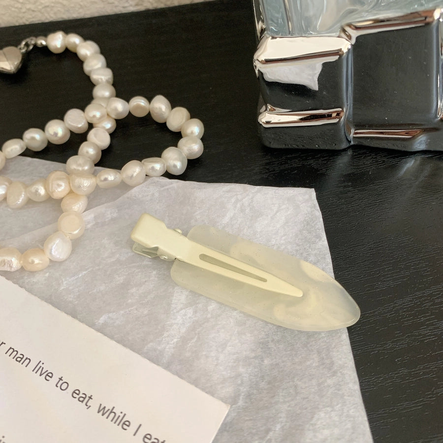 Women's Simple Style Classic Style Solid Color Acetic acid sheets Hair Clip