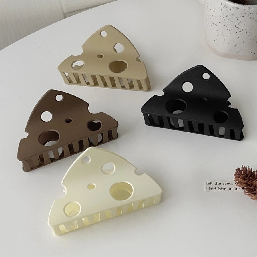 Women's Cute Cheese Plastic Hair Claws