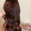 Women's Simple Style Classic Style Flower Cloth Hair Clip