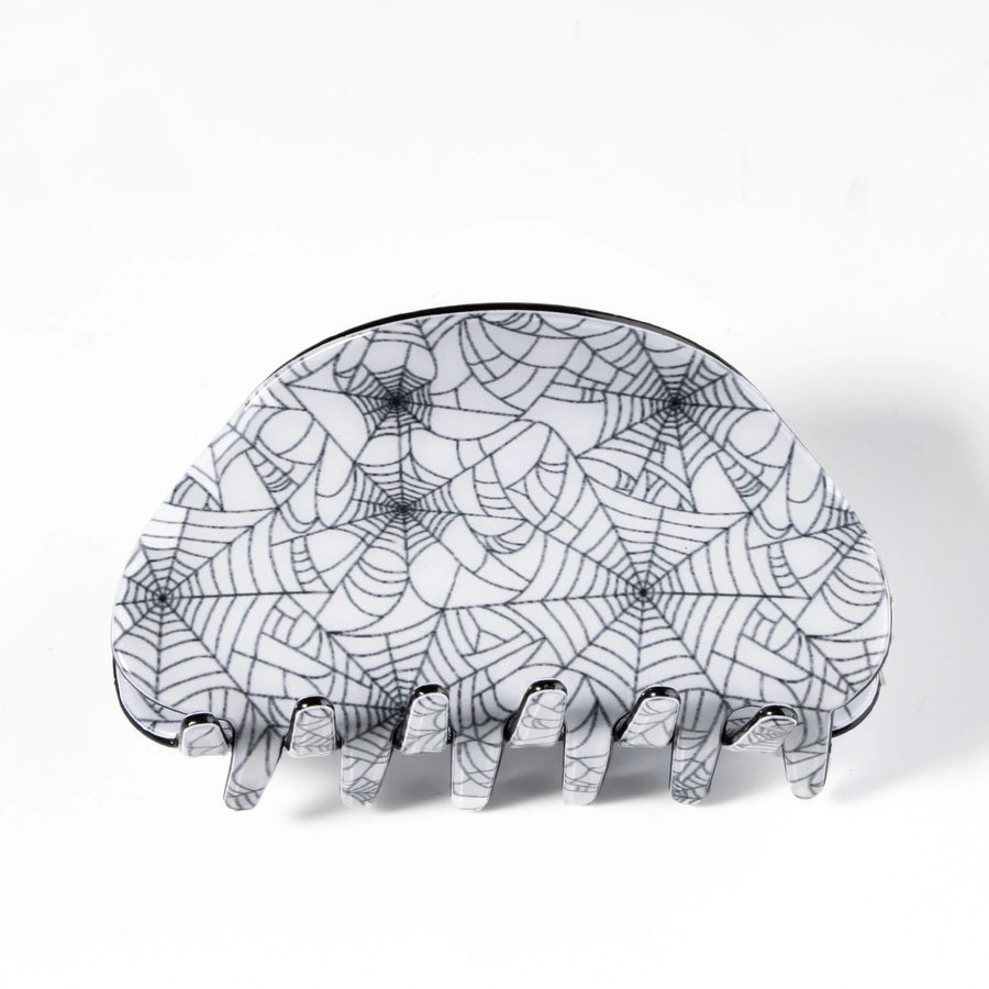 Halloween Simple Style Women's Pumpkin Lattice Spider PVC Hair Claws