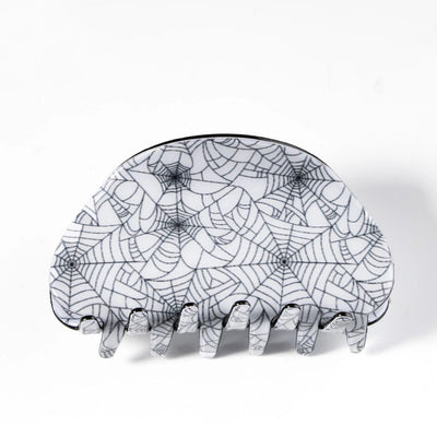 Halloween Simple Style Women's Pumpkin Lattice Spider PVC Hair Claws
