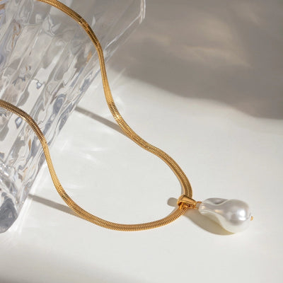 Jewelry Simple Style Classic Style Irregular 304 Stainless Steel Pendant Necklace