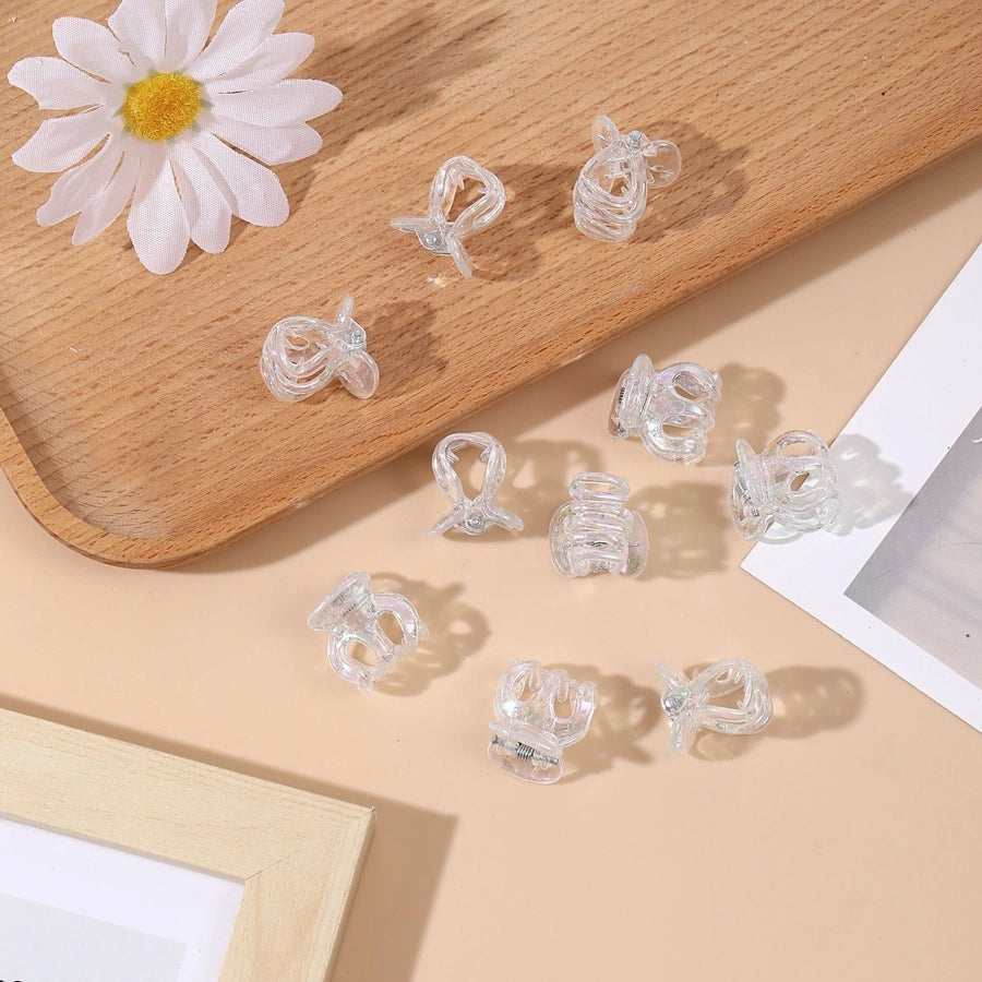 Women's Simple Style Classic Style Flower Butterfly Plastic Resin Plating Hair Clip