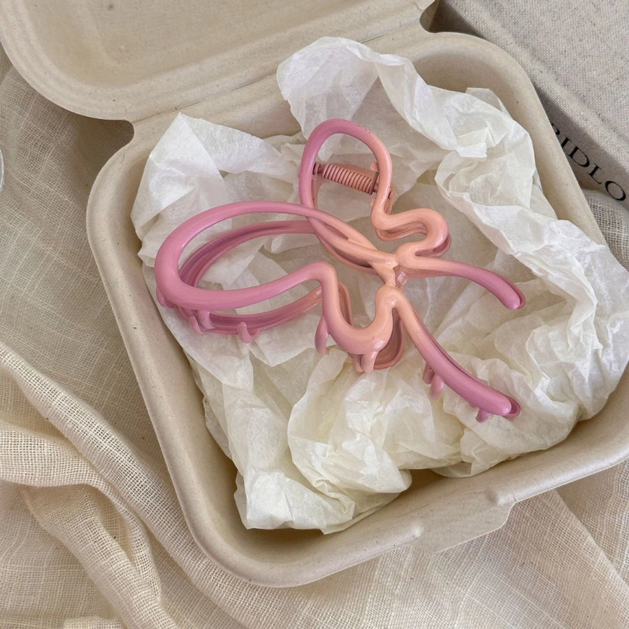 Women's IG Style Korean Style Butterfly Arylic Plating Hair Clip Hair Claws