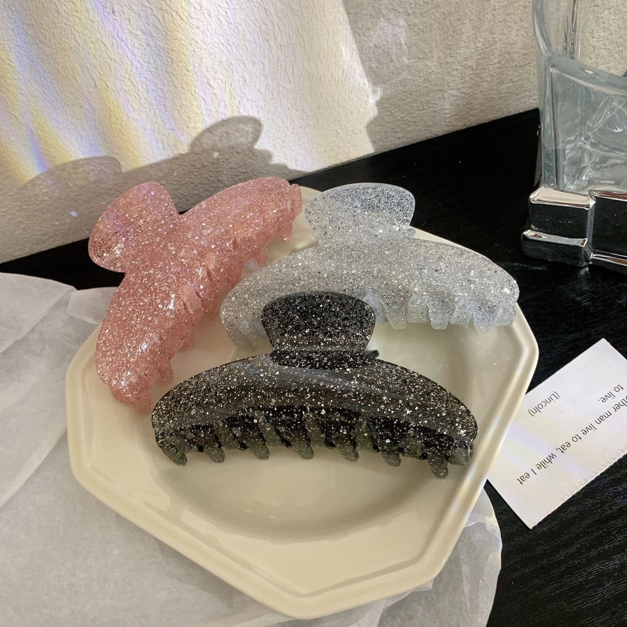 Women's Simple Style Classic Style Solid Color Arylic Hair Claws