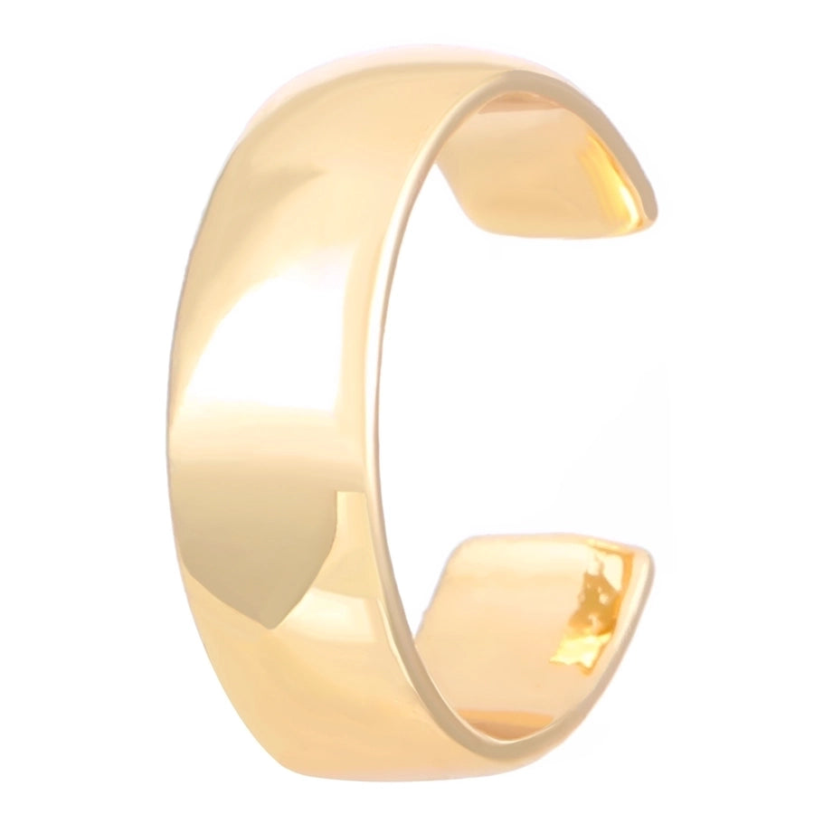 1 Piece IG Style Simple Style Geometric Plating Copper Ear Cuffs