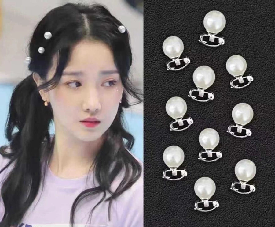 Children's Flower Small Grab Hair Accessories Girl's Braided Hair Buckle Head Flower Little Girl's Mini Grab Small Hairpin Headwear