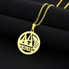 Jewelry Ethnic Style Geometric Peacock 201 Stainless Steel 304 Stainless Steel 18K Gold Plated Stainless Steel Necklaces